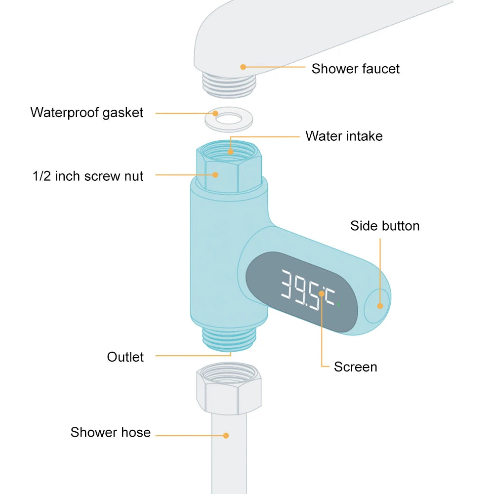 Digital Water Temperature Gauge