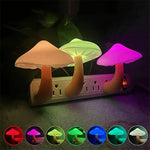 Mushroom-Shaped LED Night Light