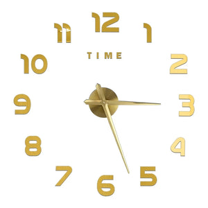 Contemporary 3D Wall Clock